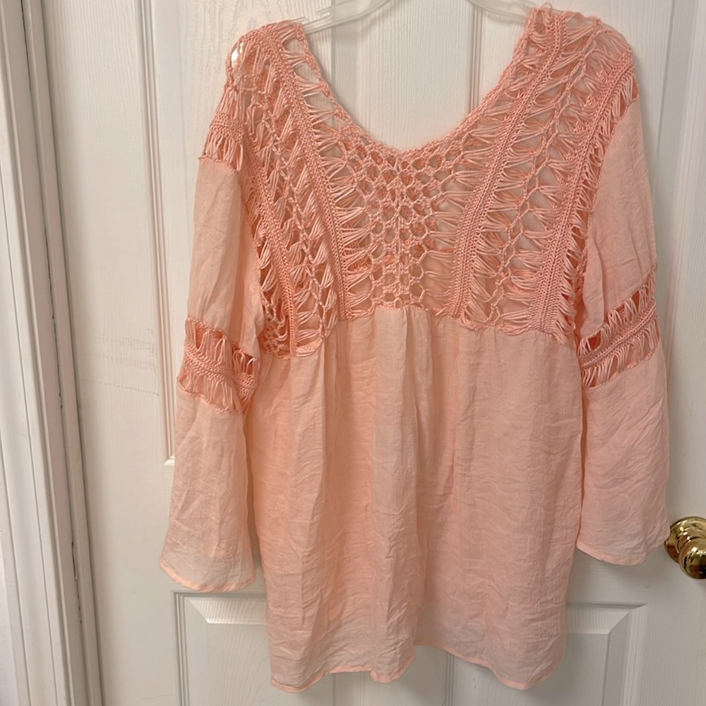Forgotten Grace size L crochet tunic